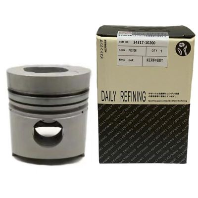 6BB1 Isuz Dizel Motor Pistonu Parçaları 1-12111745-0 Günlük Rafineri