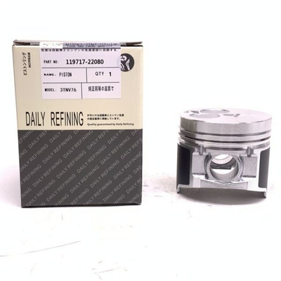 Yanmar yedek parçaları için 3 silindirli 3tnv76 Piston seti Dizel Motor 119717-22080