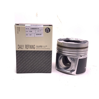 6UZ1 Isuzu 6 Silindirli Dizel Motoru Piston Kit 8-98028737-2